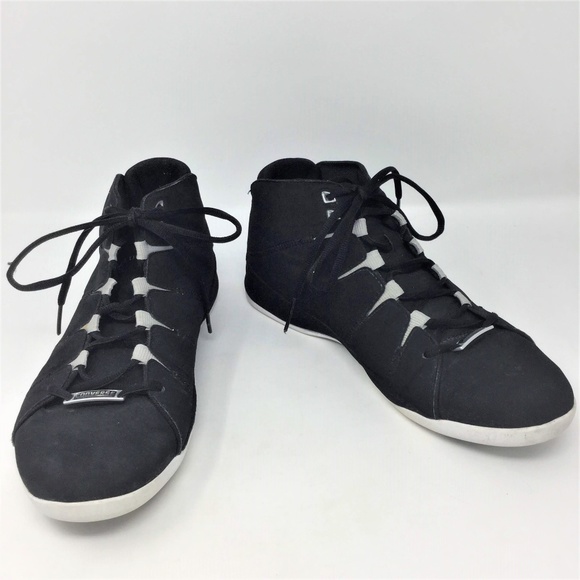 converse black basketball shoes